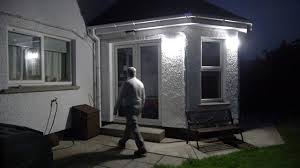 The avaspot solar outdoor lights work with a motion sensor that features a 120° sensing angle and can detect movement from 10 to 26 feet away. Solar Motion Sensor Outdoor Light With 3 Lighting Modes Youtube