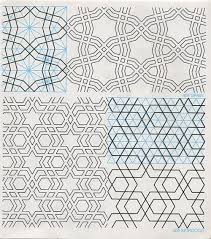 Kustom 3d mural 3d geometri lukisan dinding ruang tamu sofa tv. Studio Lanjutan Grafik Geometri Dalam Seni Arabesque