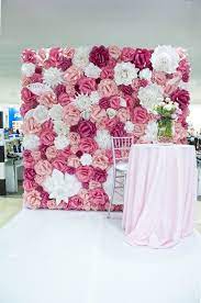 These flowers are perfect for vase centerpieces for birthday parties, bridal shower, baby shower, engagement party, princess party, homecoming, photography backdrops, sweet 16 party, 1st birthday party etc. Bildergebnis Fur Blumenwand Selber Machen Flower Backdrop Diy Paper Flower Backdrop Wedding Paper Flower Backdrop