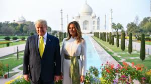The best time is early in the morning or in the evening that is when you get to see the bonus view of the river yamuna that flows along the taj. Trumps Cherish An Iconic Moment Touring The Taj Mahal Cnnpolitics