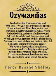 Percy Bysshe Shelley S Ozymandias