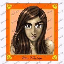 Mia Khalifa Tank Top By Eva20