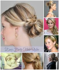 Fashionable short hairstyle with layered curls /via hair in the lower section has been shaved and all the rest hair has been styled into curls and swept to one side in order to make such a classy short hairstyle. 10 Easy Party Hair Styles Jen Schmidt