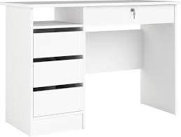 Weitere ideen zu design schreibtisch, tisch, schreibtisch. Home Affaire Schreibtisch Plus Mit Vielen Stauraummoglichkeiten Zeitloses Design Online Kaufen Otto