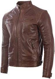 Mdk Men S Real Leather Super Soft Black Biker Jacket Diamond Padded Shoulders M Amazon Co Uk Clothi Leather Jacket Men Men S Coats And Jackets Leather Jacket
