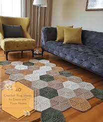 40 Crochet Rug Design Ideas Free Crochet Patterns Easy Crochet Rug Handmade Rugs Diy Crochet Rug Patterns