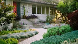 Fescue is a popular low maintenance grass in southern california. Favorite Front Yard Desgn Ideas Sunset Magazine