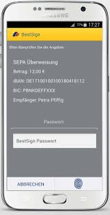 Die postbank ist ein deutsches kreditinstitut. Postbank Uberweisungen Per Fingerabdruck Fur Android Endgerate It Finanzmagazin