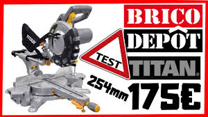 Test Et Avis De La Scie A Onglet Radiale 1 800 W Titan Video Non Sponsorisee Youtube