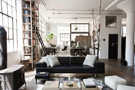 An iconic home with an industrial design theme would be a renovated loft from a former industrial building. Industrial Interior Design Style Description And Photos