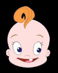 Baby With One Tooth Clipart