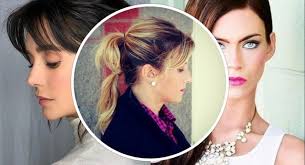 Blacker hair colors do not mean just going for blacker shades and these time of year beckons for abstruse tones and deep. 23 Ponytail With Bangs That Are Blowing Up In 2021 Styledope
