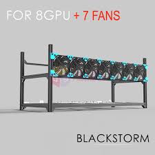 Ethereum is expected to fully move into a pos algorithm in 2022, which will render. 8 Gpu Termasuk 7 Kipas Aluminium Stackable Eth Miner Frame Open Air Miner Mining Case Computer Rig Bitcon Kit Unassembled Ethereum Aliexpress