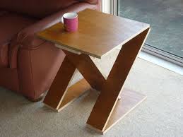 Collapsible Z Shaped Side Table Diy Side Table Couch Table Diy Collapsable Table