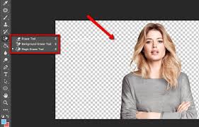 To remove these pixels, click the image > trim option in photoshop's menu bar. How To Delete White Background In Photoshop