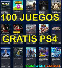 Para Tu Ps4 100 Juegos Gratis Sin Ser De Playstation Plus Ps4 Ps4 Juegos Juegos