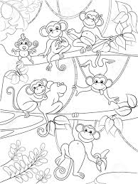 Dibujos De Monos Para Colorear