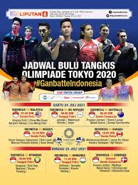 Namun, pertandingan sepakbola di olimpiade tokyo 2020 ini tetap menarik dengan bertemunya beberapa tim favorit, sepeerti brasil, parancis, argentina dan jerman. Jadwal Dan Link Live Streaming Bulu Tangkis Olimpiade Tokyo 2020 Minggu 25 Juli 2021 Bola Liputan6 Com