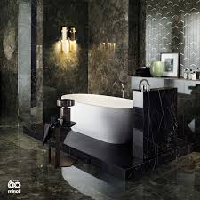 Black And Gold Marble Effect Tiles Minoli Marvel Brazil Green Bathroom Tile Inspiration House Design Marble Wall Tiles