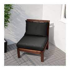applaro one seat section outdoor brown brown stained ikea rugkussens ikea tuinkussens