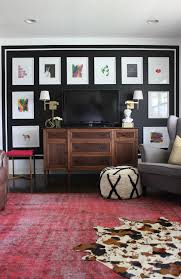 Stunning Black And White Gallery Wall Home Decor Black Accent Walls Decor