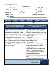 In creating a care plan, it must have all relevant information about the patient. Nursing Care Plan Pdf N101l N121l N210l N211l N316l 317l Nursing Care Plan Student Instructor Patient Initial Code Status Allergies Rajni Kunwar Mrs Course Hero