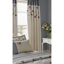 Catherine Lansfield Butterfly Blossom Curtains In Duck Egg Beddingworld Lounge Decor Home Home Decor