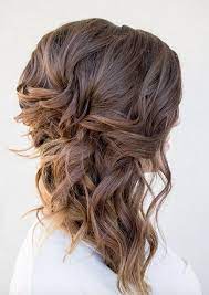 Wedding Hairstyles 24 07182016 Km Modwedding Medium Length Hair Styles Wedding Hair Side Bridesmaid Hair Side