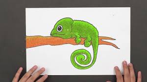 How To Draw A Cute Chameleon Draw Step By Step Easy Drawing Youtube Learn how to draw cute chameleon pictures using these outlines or print just 450x438 illustration of cartoon cute chameleon eps vector. how to draw a cute chameleon draw step by step easy drawing