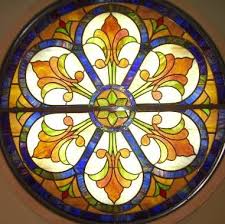 Stained Glass Window At F B Pratt Son Funeral Home In Newberry Sc Vitrais