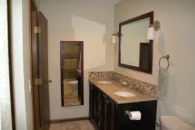 Often times, opting for a vanity without a backsplash leads to a more individual, unique design. Bathroom Vanity Wall Tile Ideas Novocom Top