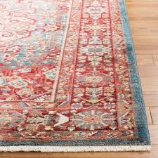 3 3 X4 10 Loomed Medallion Accent Rug Blue Red Safavieh Rugs Red Rugs Colorful Rugs