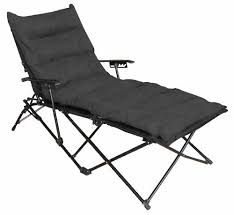 Indoor Outdoor Folding Chaise Lounge Chair With Microsuede Seat Cover Black International Caravan Chaise Lounge Chair Outdoor Folding Chairs Outdoor Lounge
