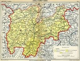 Cartina stradale e cartografia comunale, stradario, pianta della zona, tuttocittà, percorsi per auto, foto satellitari. Trentino Analfabetismo Carta Geografica Stampa Antica Passepartout 1915 Ebay