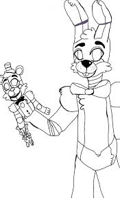 Animatronic da stampare e colorare : 10 Idee Su Da Stampare Disegni Da Colorare Fnaf Five Nights At Freddy S