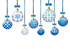Find high quality christmas ornament clipart, all clipart images can be downloaded for free for personal use only. Blue Christmas Balls On White Background Stock Vector Illustration Of Stripe Group 46088130