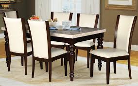 Marble is no doubt one of the most beautiful rocks on earth. Bullins Marble Dining Table Furtado Furniture