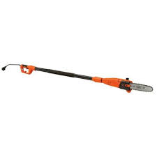 Black Decker 10 In 6 5 Amp Corded Electric Pole Saw Pp610 Pole Saw Black Decker Pole Chain Saw