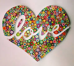 Quilling Paper Art Design Love Handmade Gift Home Decor For Her For Him Anniversary Wedding Quilling Designs Paper Art Design Paper Quilling Patterns