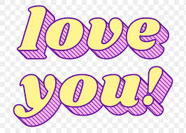 Funky Style Png 3d Love You Font Typography Free Image By Rawpixel Com Wit ในป 2020