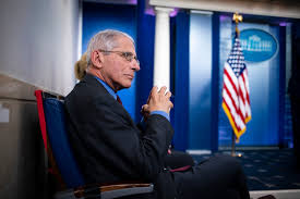 Fauci's mask narrative started back in early march when he told us not to wear masks. Treacherous Times For Dr Fauci In The Sacred Cow Business The New York Times