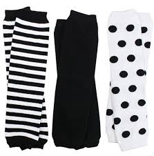 Buy Judanzy 3 Pair Baby Boy And Girl Leg Warmers Black White Neutral Colors Online In Indonesia B019963f48