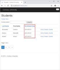 Maybe you would like to learn more about one of these? Tutorial Create A More Complex Data Model For An Asp Net Mvc App Microsoft Docs