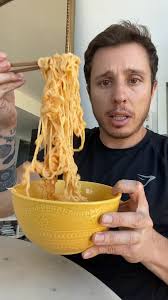 This is the viral cheesy ramen hack from TikTok!! 🤤🤤