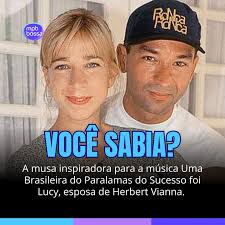 Herbert Vianna, vocalista do Paralamas do Sucesso, participou do programa  Caldeirão com Mion para explicar a letra da música "Uma Brasileira". A  canção foi composta em homenagem à sua esposa, Lucy Needham,
