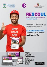 Bienvenue sur la page officielle de l'université de lomé Akodah Ayewouadan On Twitter Rescoul La Date Le 20 Avril 2018 Le Lieu Auditorium De L Universite De Lome