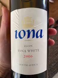 2015 Iona Sauvignon Blanc Elgin