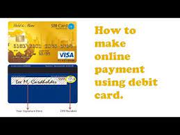 Other credit card payment options How To Pay Using Debit Card Youtube