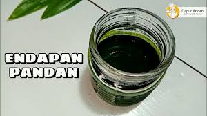 Cara Bikin Endapan Pandan Yang Tahan Lama Cara Membuat Ekstrak Daun Pandan Youtube
