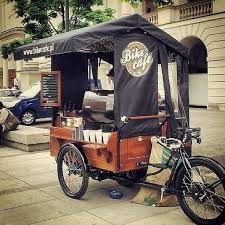 Roadbikecity Com Bike Cafe On The Go Bike Food Food Truck Coffee Bike